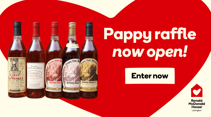 graphic announcing summer pappy raffle is now open