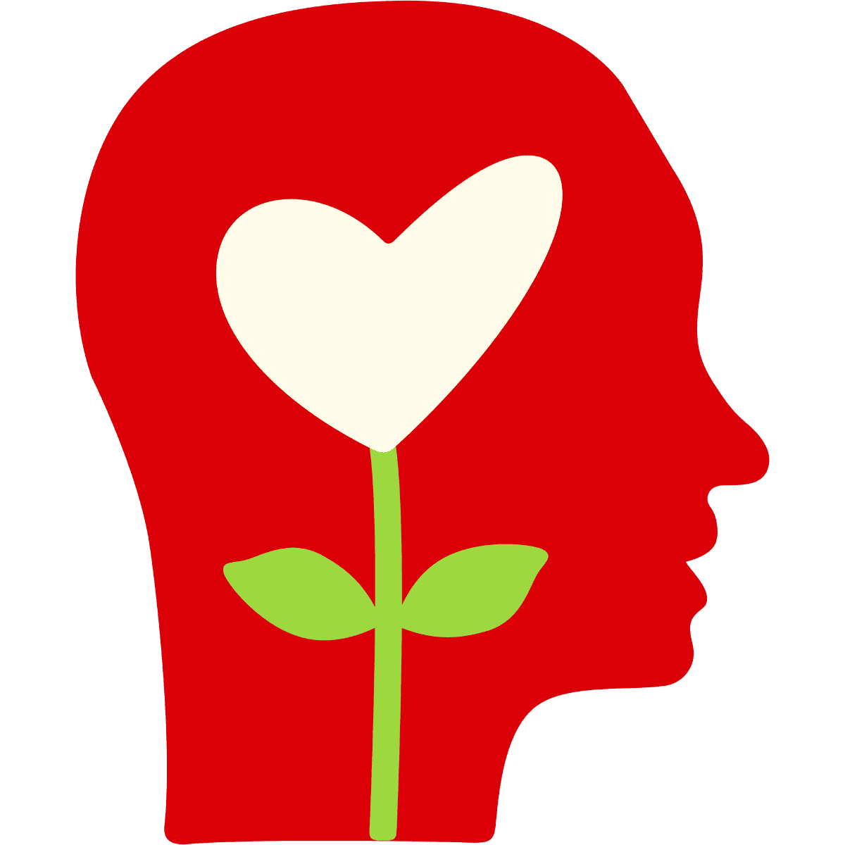 Hand drawn icon emotional wellbeing