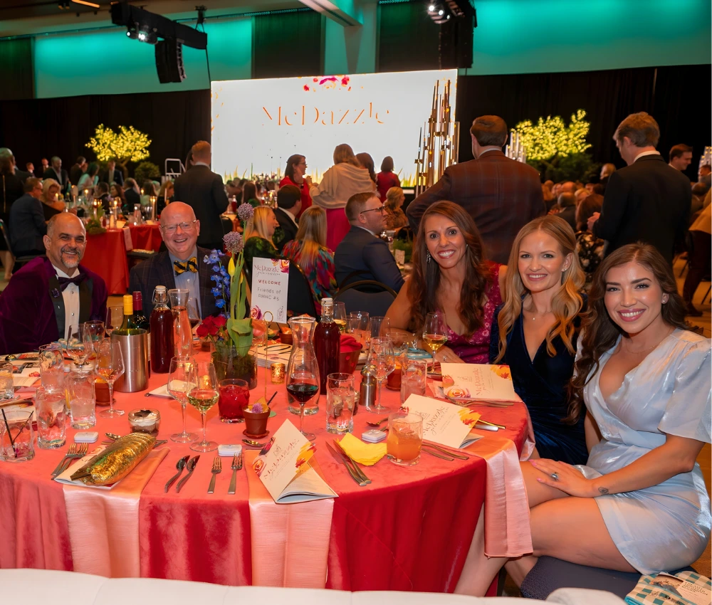Eventgoers at The McDazzle Gala + Auction