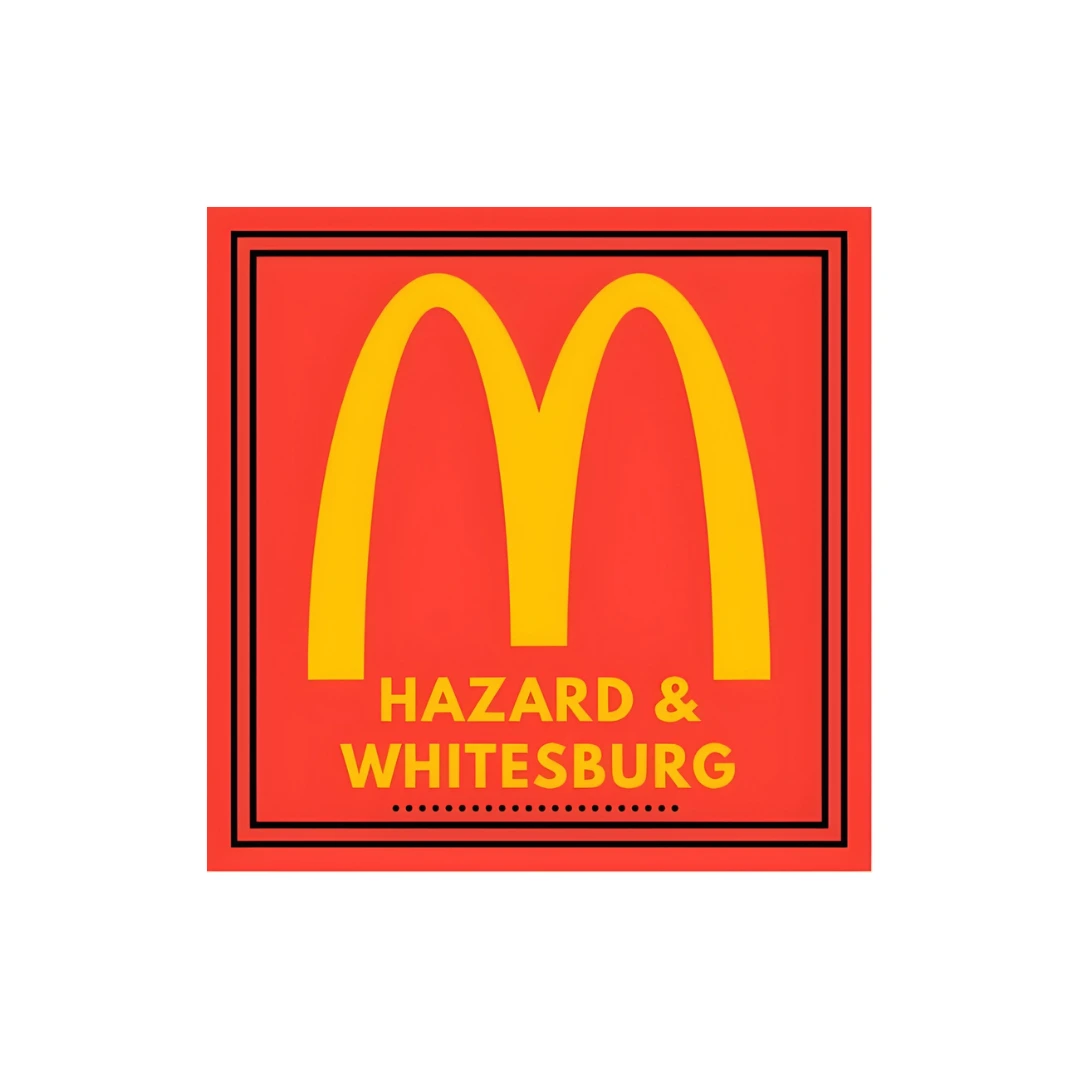 McDonalds arches logo Hazard & Whitesburg
